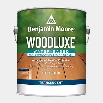Woodluxe® Water-Based Exterior Stain + Sealer